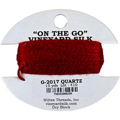 Vineyard Silk Classic On the Go 15 yd Card - 2017 Quartz