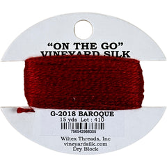 Vineyard Silk Classic On the Go 15 yd Card - 2018 Baroque