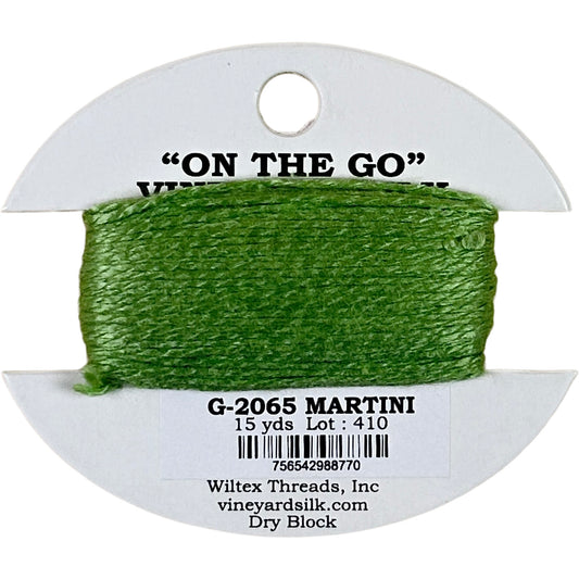 Vineyard Silk Classic On the Go 15 yd Card - 2065 Martini