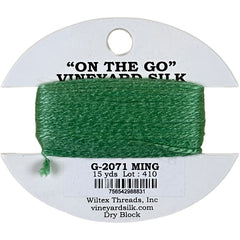 Vineyard Silk Classic On the Go 15 yd Card - 2071 Ming