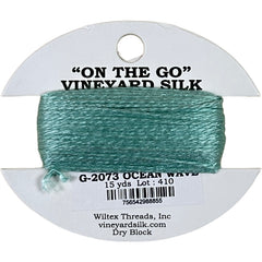 Vineyard Silk Classic On the Go 15 yd Card - 2073 Ocean Wave