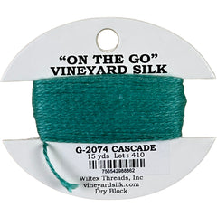 Vineyard Silk Classic On the Go 15 yd Card - 2074 Cascade