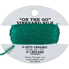 Vineyard Silk Classic On the Go 15 yd Card - 2075 Ceramic