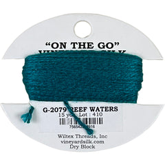 Vineyard Silk Classic On the Go 15 yd Card - 2079 Reef Waters