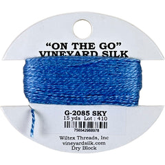 Vineyard Silk Classic On the Go 15 yd Card - 2085 Sky