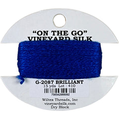 Vineyard Silk Classic On the Go 15 yd Card - 2087 Brilliant