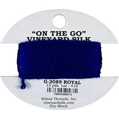 Vineyard Silk Classic On the Go 15 yd Card - 2089 Royal