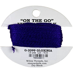 Vineyard Silk Classic On the Go 15 yd Card - 2099 Gloxinia
