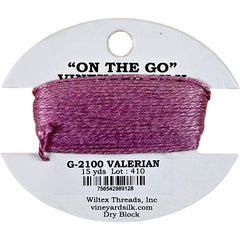 Vineyard Silk Classic On the Go 15 yd Card - 2100 Valerian