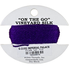 Vineyard Silk Classic On the Go 15 yd Card - 2102 Imperial Palace