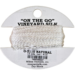 Vineyard Silk Classic On the Go 15 yd Card - 2110 Natural