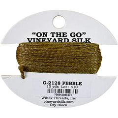 Vineyard Silk Classic On the Go 15 yd Card - 2128 Pebble