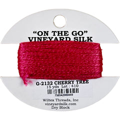 Vineyard Silk Classic On the Go 15 yd Card - 2132 Cherry Tree