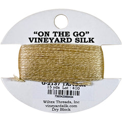 Vineyard Silk Classic On the Go 15 yd Card - 2137 Tapioca
