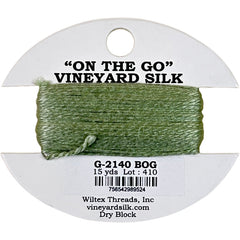 Vineyard Silk Classic On the Go 15 yd Card - 2140 Bog