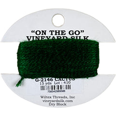 Vineyard Silk Classic On the Go 15 yd Card - 2146 Cactus