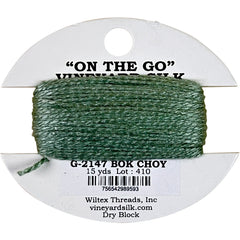 Vineyard Silk Classic On the Go 15 yd Card - 2147 Bok Choy