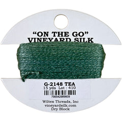 Vineyard Silk Classic On the Go 15 yd Card - 2148 Tea