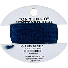 Vineyard Silk Classic On the Go 15 yd Card - 2153 Baltic