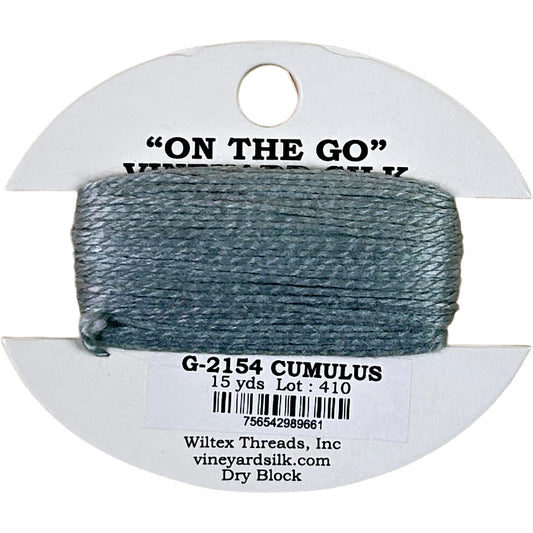 Vineyard Silk Classic On the Go 15 yd Card - 2154 Cumulus