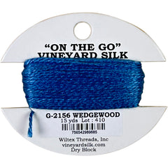Vineyard Silk Classic On the Go 15 yd Card - 2156 Wedgwood