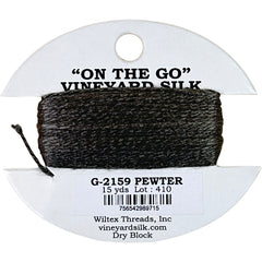 Vineyard Silk Classic On the Go 15 yd Card - 2159 Pewter