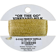 Vineyard Silk Classic On the Go 15 yd Card - 2162 French Vanilla