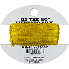 Vineyard Silk Classic On the Go 15 yd Card - 2164 Custard