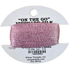 Vineyard Silk Classic On the Go 15 yd Card - 2172 Pink Pearl