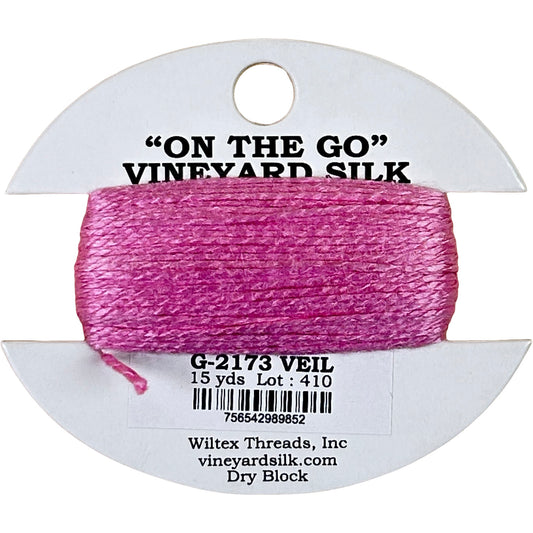 Vineyard Silk Classic On the Go 15 yd Card - 2173 Veil