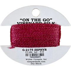 Vineyard Silk Classic On the Go 15 yd Card - 2175 Zephyr