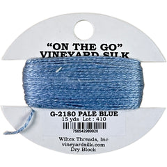 Vineyard Silk Classic On the Go 15 yd Card - 2180 Pale Blue