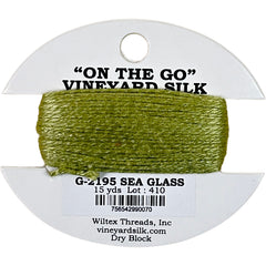 Vineyard Silk Classic On the Go 15 yd Card - 2195 Sea Glass