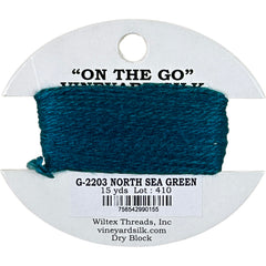 Vineyard Silk Classic On the Go 15 yd Card - 2203 North Sea