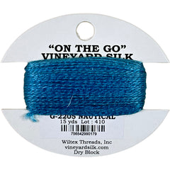 Vineyard Silk Classic On the Go 15 yd Card - 2205 Nautical