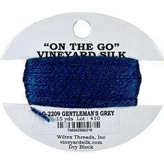 Vineyard Silk Classic On the Go 15 yd Card - 2209 Gentleman's Grey