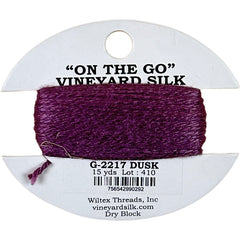 Vineyard Silk Classic On the Go 15 yd Card - 2217 Dusk