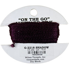 Vineyard Silk Classic On the Go 15 yd Card - 2218 Shadow