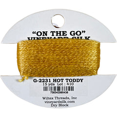 Vineyard Silk Classic On the Go 15 yd Card - 2231 Hot Toddy