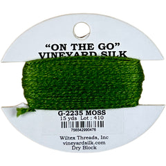 Vineyard Silk Classic On the Go 15 yd Card - 2235 Moss