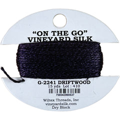 Vineyard Silk Classic On the Go 15 yd Card - 2241 Driftwood