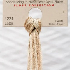 Weeks Dye Works Overdyed Floss - 1221 Latte