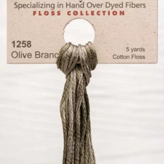 Weeks Dye Works Overdyed Floss - 1258 Olive Branch