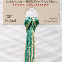 Weeks Dye Works Overdyed Floss - 1281 Mallard