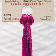 Weeks Dye Works Overdyed Floss - 1329 Blackberry