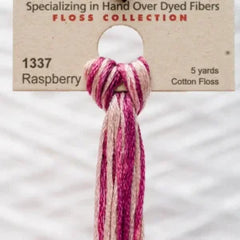 Weeks Dye Works Overdyed Floss - 1337 Raspberry Tart