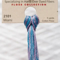 Weeks Dye Works Overdyed Floss - 2101 Miami