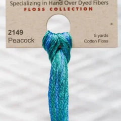 Weeks Dye Works Overdyed Floss - 2149 Peacock