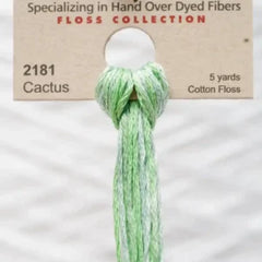 Weeks Dye Works Overdyed Floss - 2181 Cactus