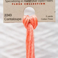Weeks Dye Works Overdyed Floss - 2243 Cantaloupe